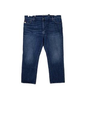 Polo Ralph Lauren Hampton Straight Jeans Mens 46Bx32 Blue Cotton Pockets Preppy